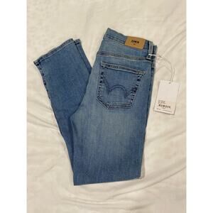 NWT Edwin Elin Crop Wavelength Straight Leg Denim Jean Size 25